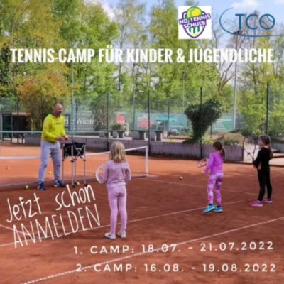 Mehr über den Artikel erfahren Tenniscamp für Kinder & Jugendliche