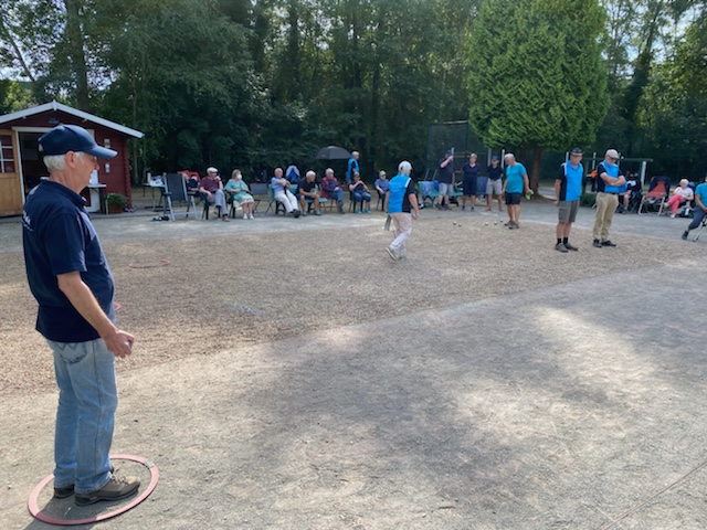 2. Platz für Boule Liga-Mannschaft 3