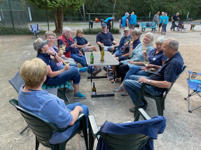 2. Platz für Boule Liga-Mannschaft 4