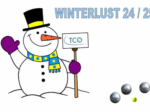 Einladung zur Turnierserie WINTERLUST 24 / 25 des TCO